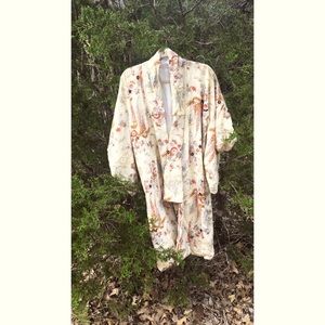 Vintage Japanese Kimono Robe